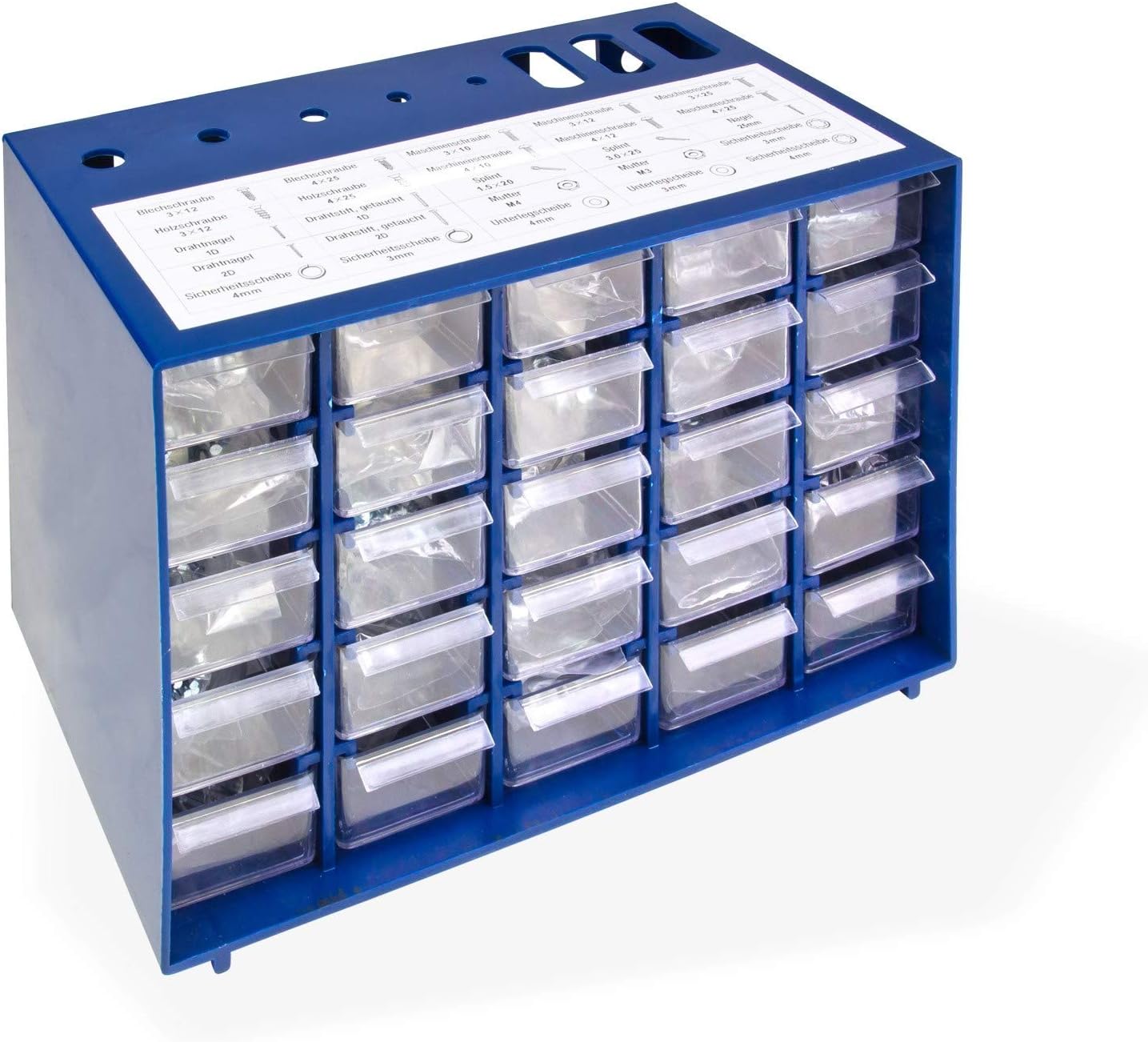 DEMA Kleinteilemagazin mit Schrauben 1000 tlg