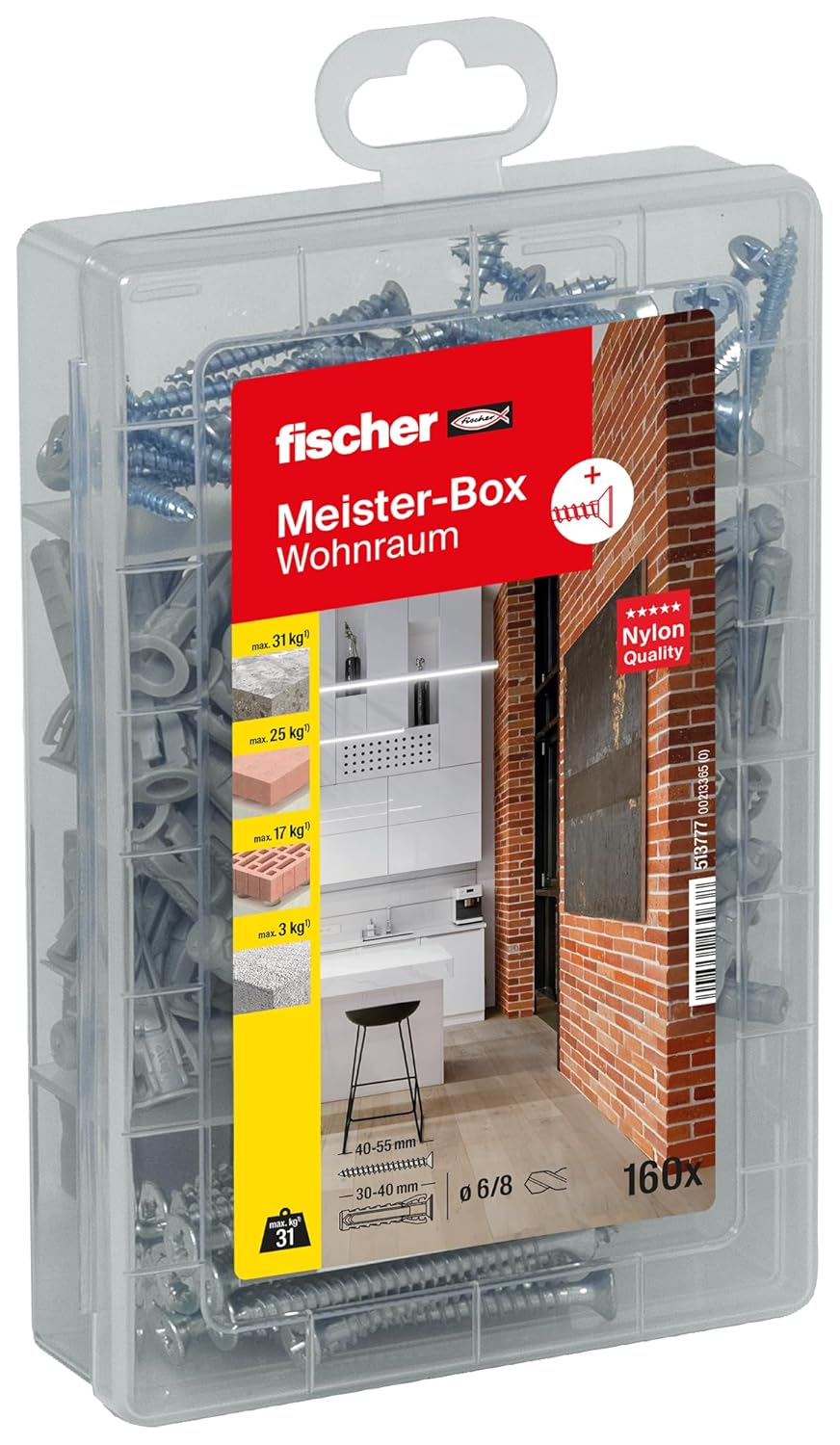 Fischer Meister-Box SX+Schrauben
