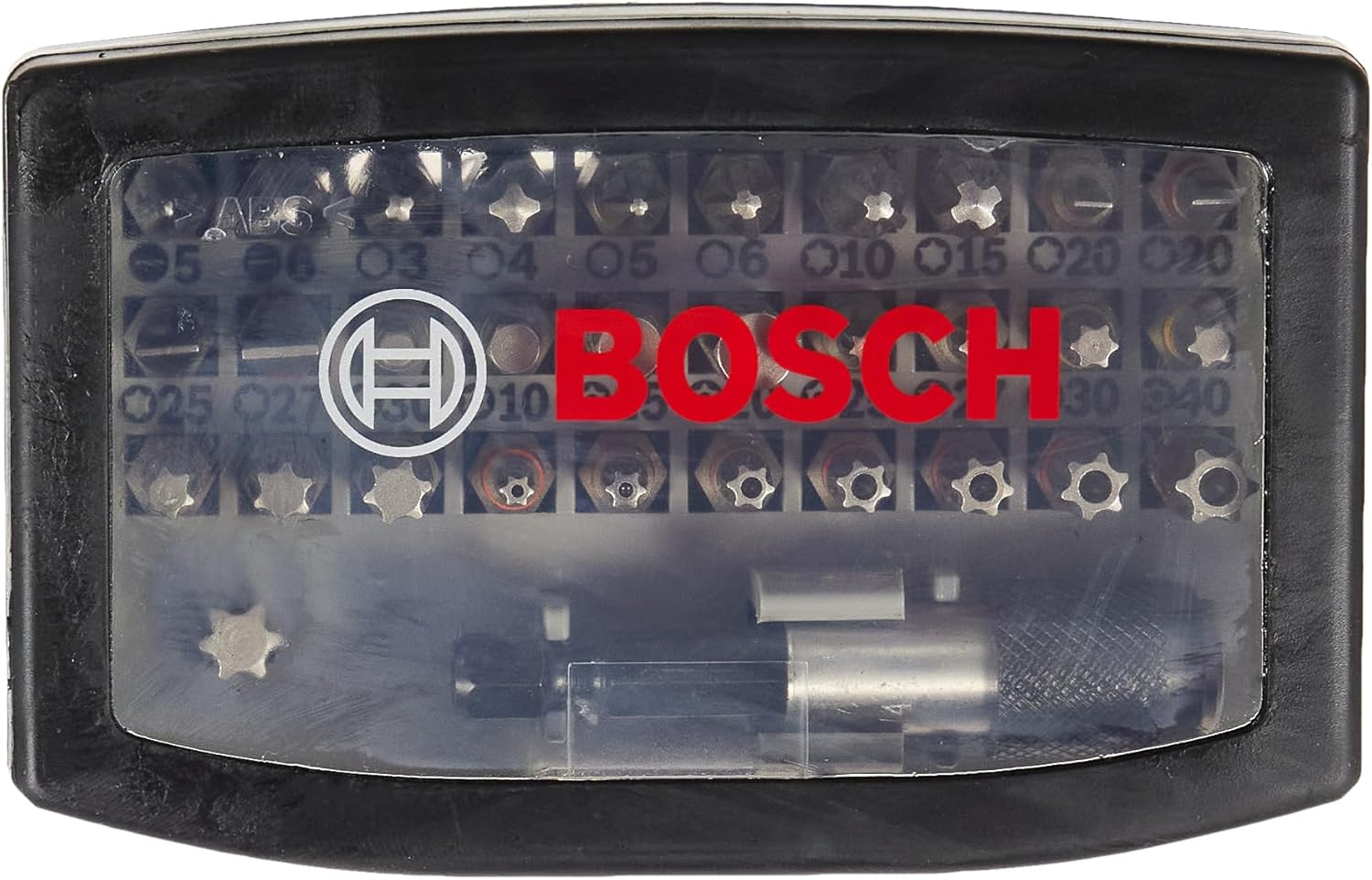 Bosch DIY 32tlg. Schrauberbit-Set mit Farbcodierung und Universalhalter