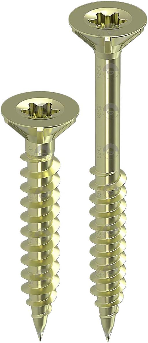 Spanplattenschrauben 4,0 x 40 – 1000 Stück JD-79 Schrauben I-Stern Torx Holzschrauben Dresselhaus