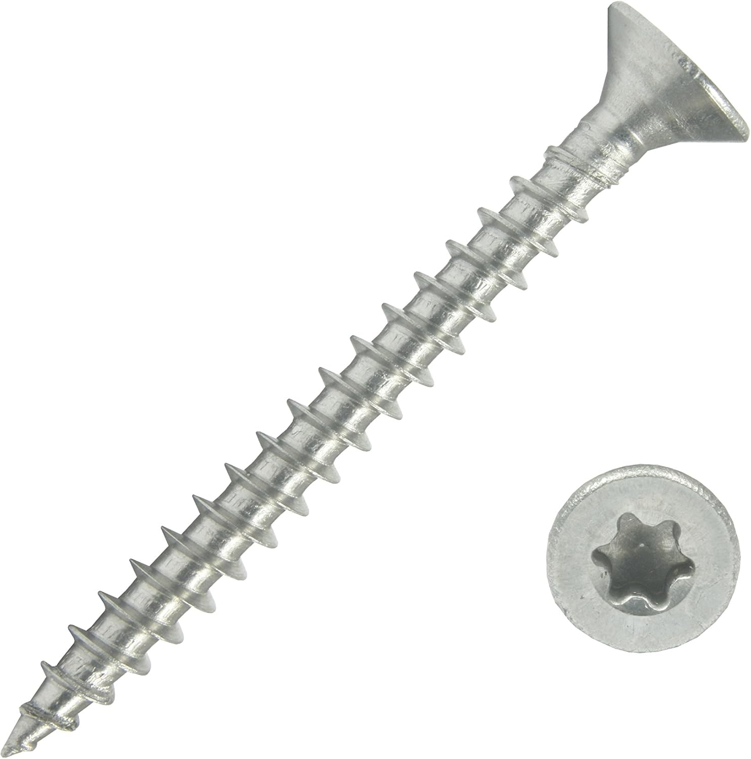 Edelstahl-Schrauben 4×40 mm Torx 200 Stück