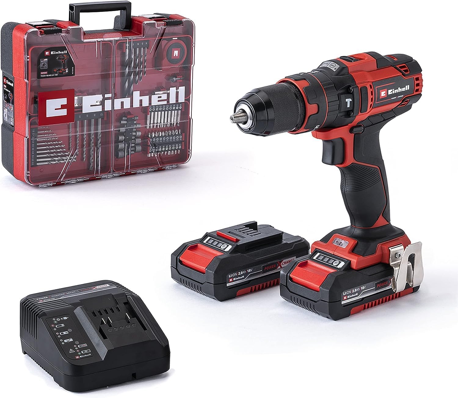 bavaria Akku-Bohrschrauber BCD 18/1 2B (NiCd, 18 V, 1000 mAh, 1 Gang, 15 Nm, 17-fache Drehmomenteinstellung)